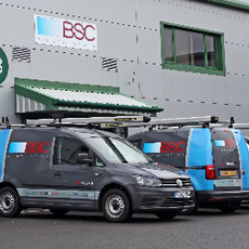 BSC UNVEIL BRANDED FLEET FOR A GROWING INSTALLATION TEAM